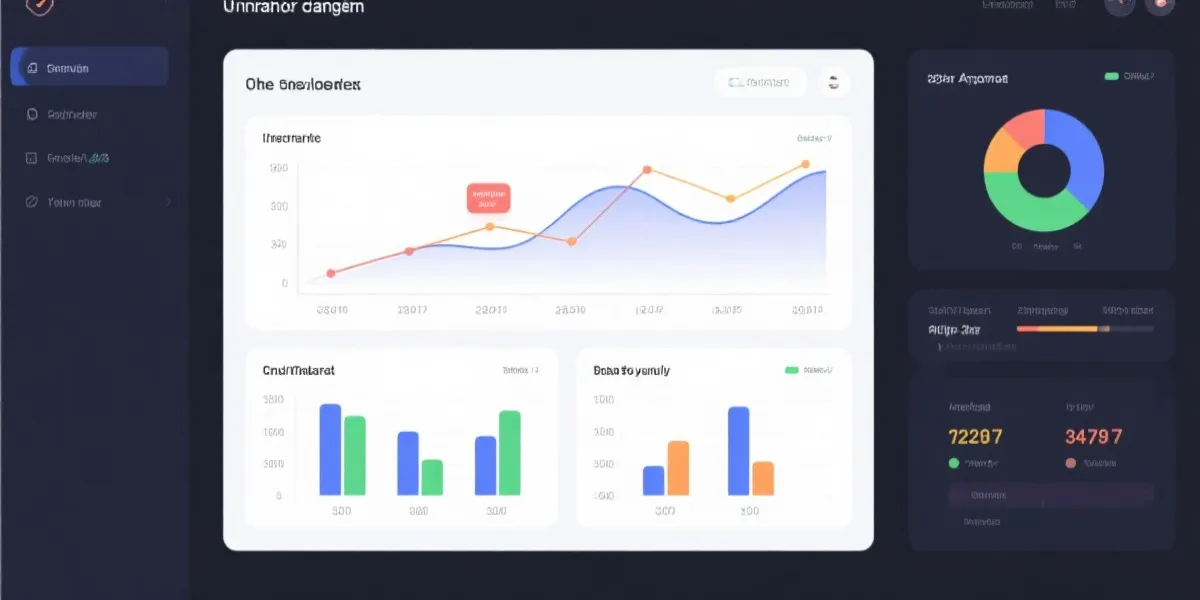 走势统计与数据分布示意图