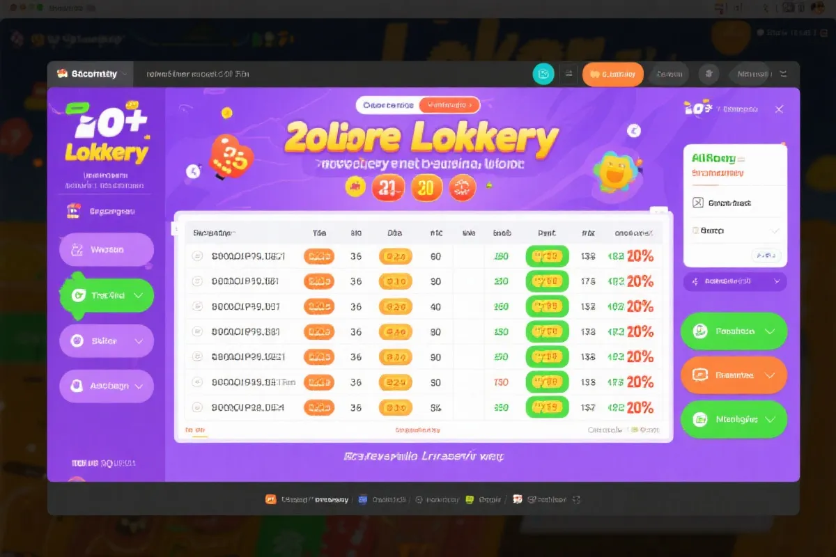 开奖与详情界面